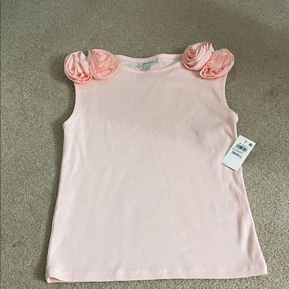 Pink tank top